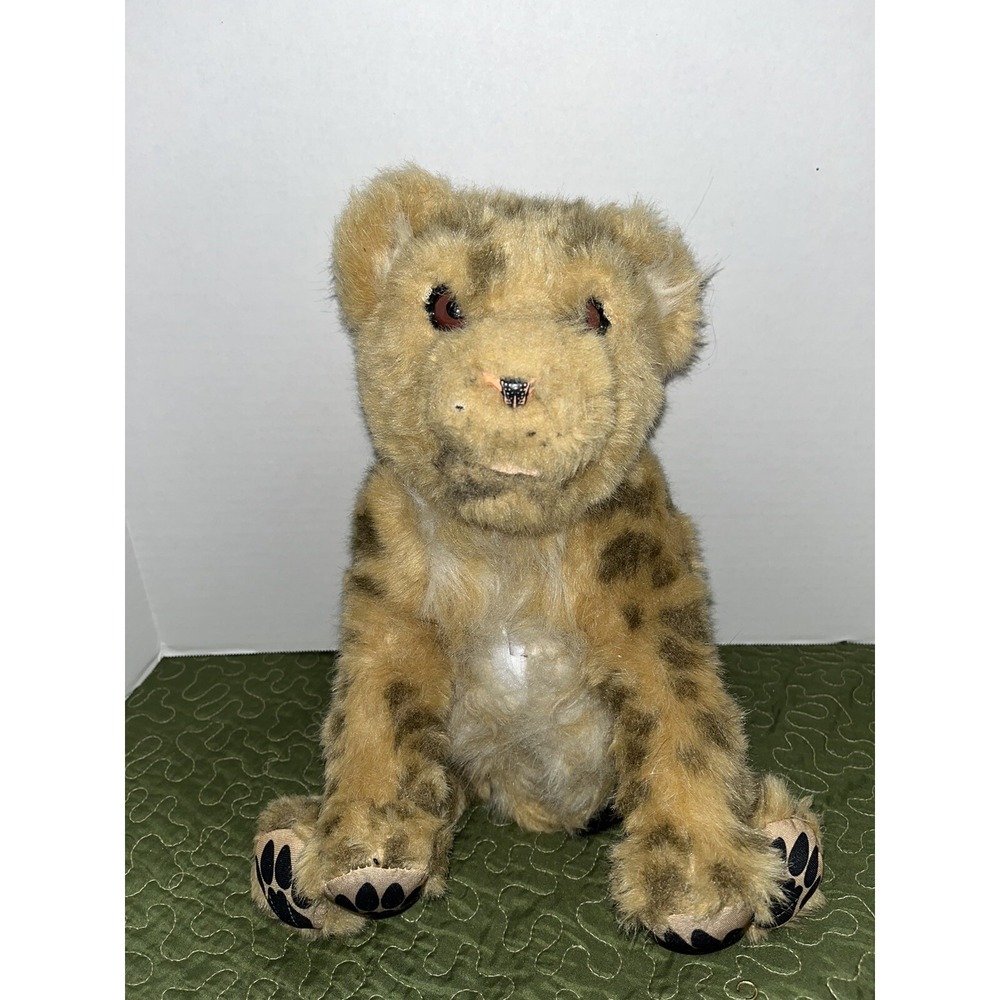 WowWee Alive Lion Tiger Cub 2007 Plush Robotic Toy Interactive Lifelike Sounds